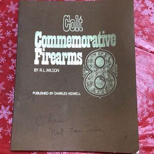 Vintage 1969 colt firearms commemorative book